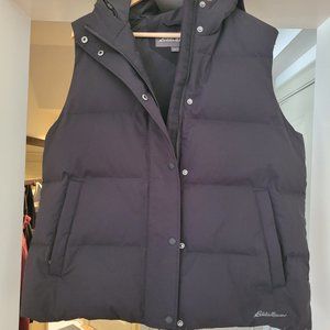 Hooded vest- Eddie Bauer